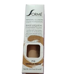Sorme Mineral Illusion Foundation 713 Vanilla Beige